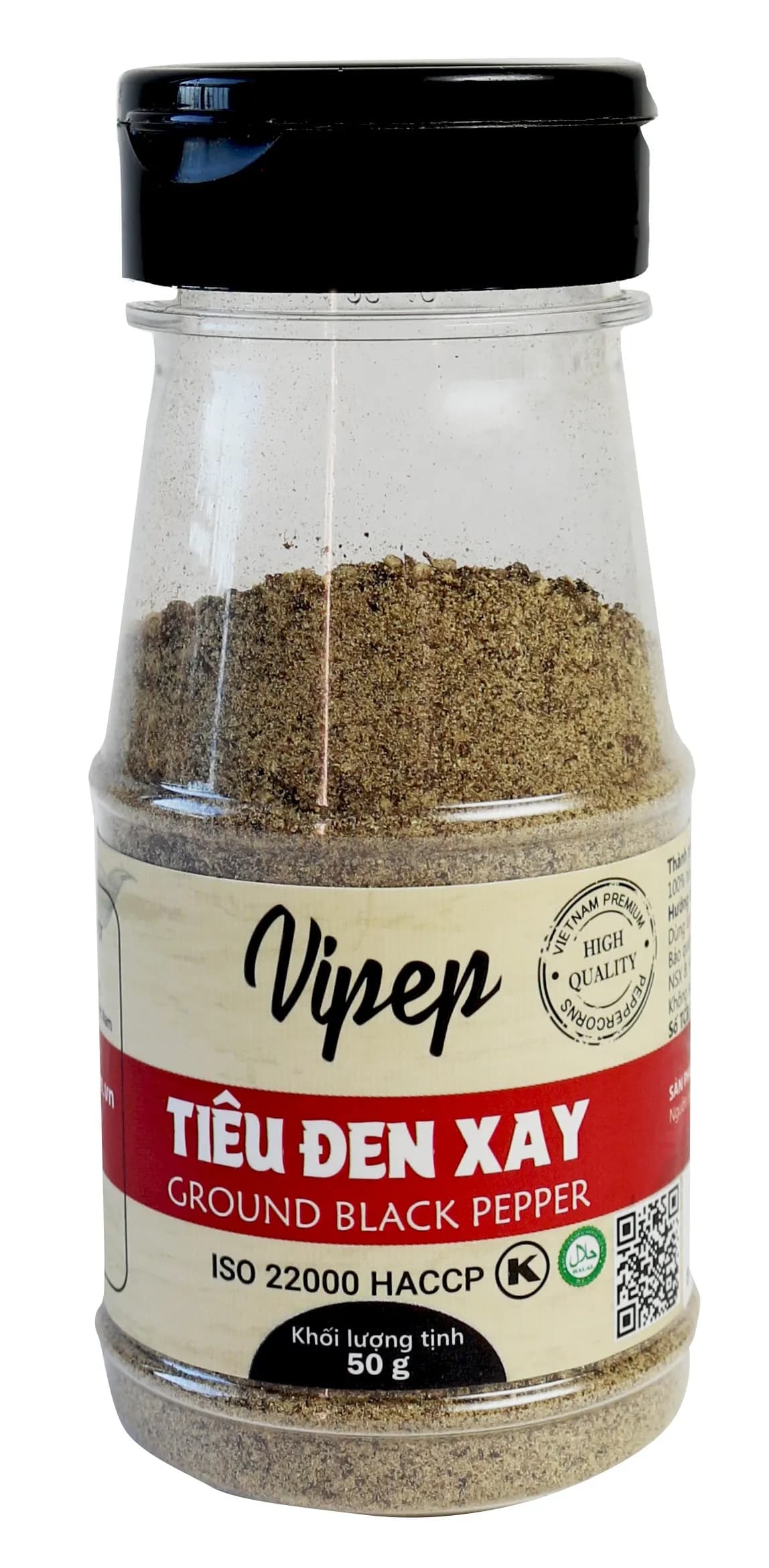 Tiêu Đen Xay 50g