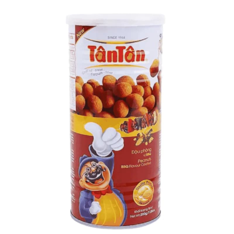 Đậu Phộng Vị BBQ Tân Tân 200g